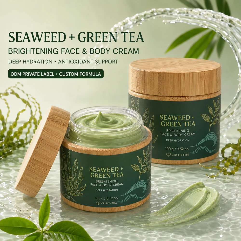 Seaweed + Green tea · کرم · FK-1601932367017