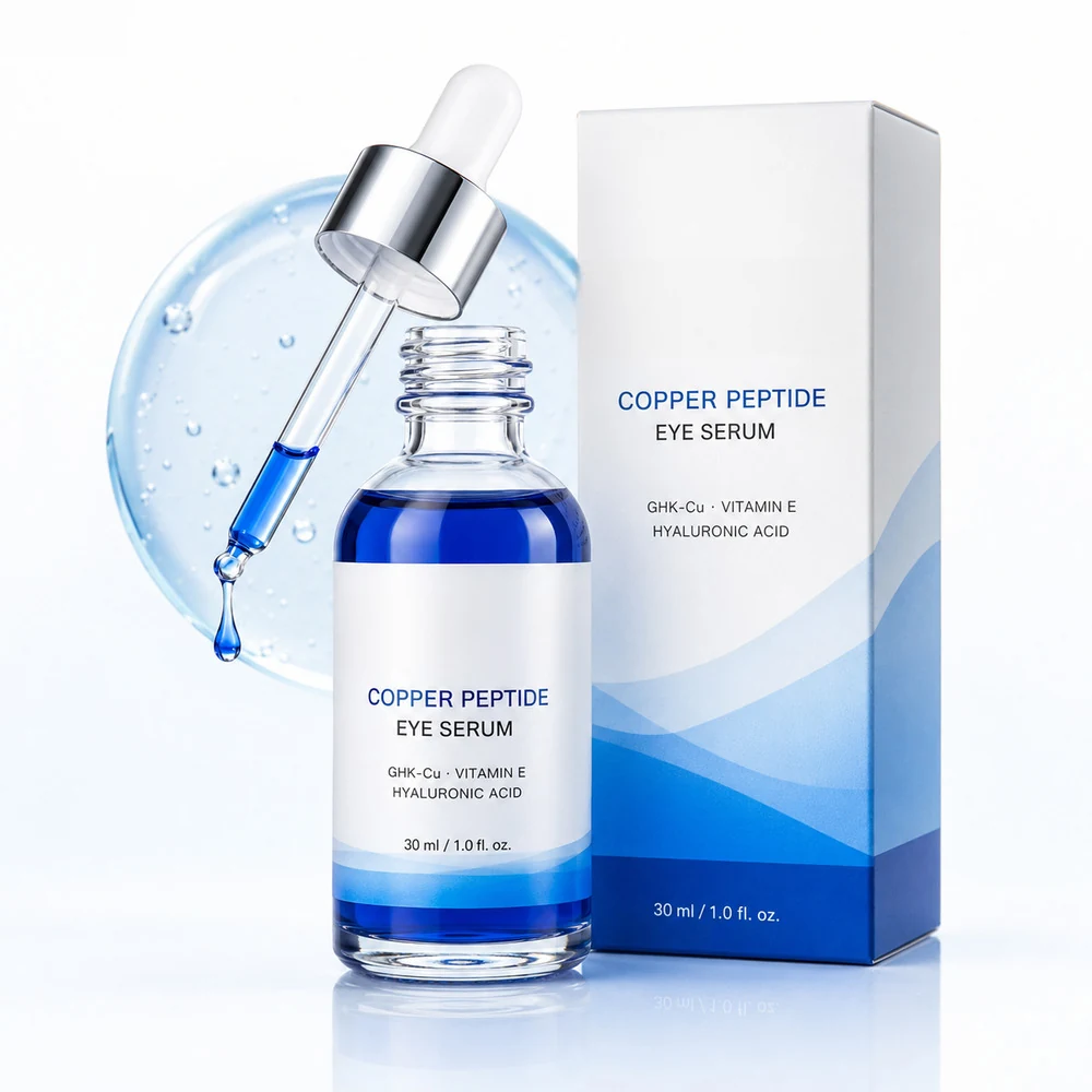 Copper peptide + Vitamin E + Hyaluronic acid · سرم دور چشم · FK-1601941296374